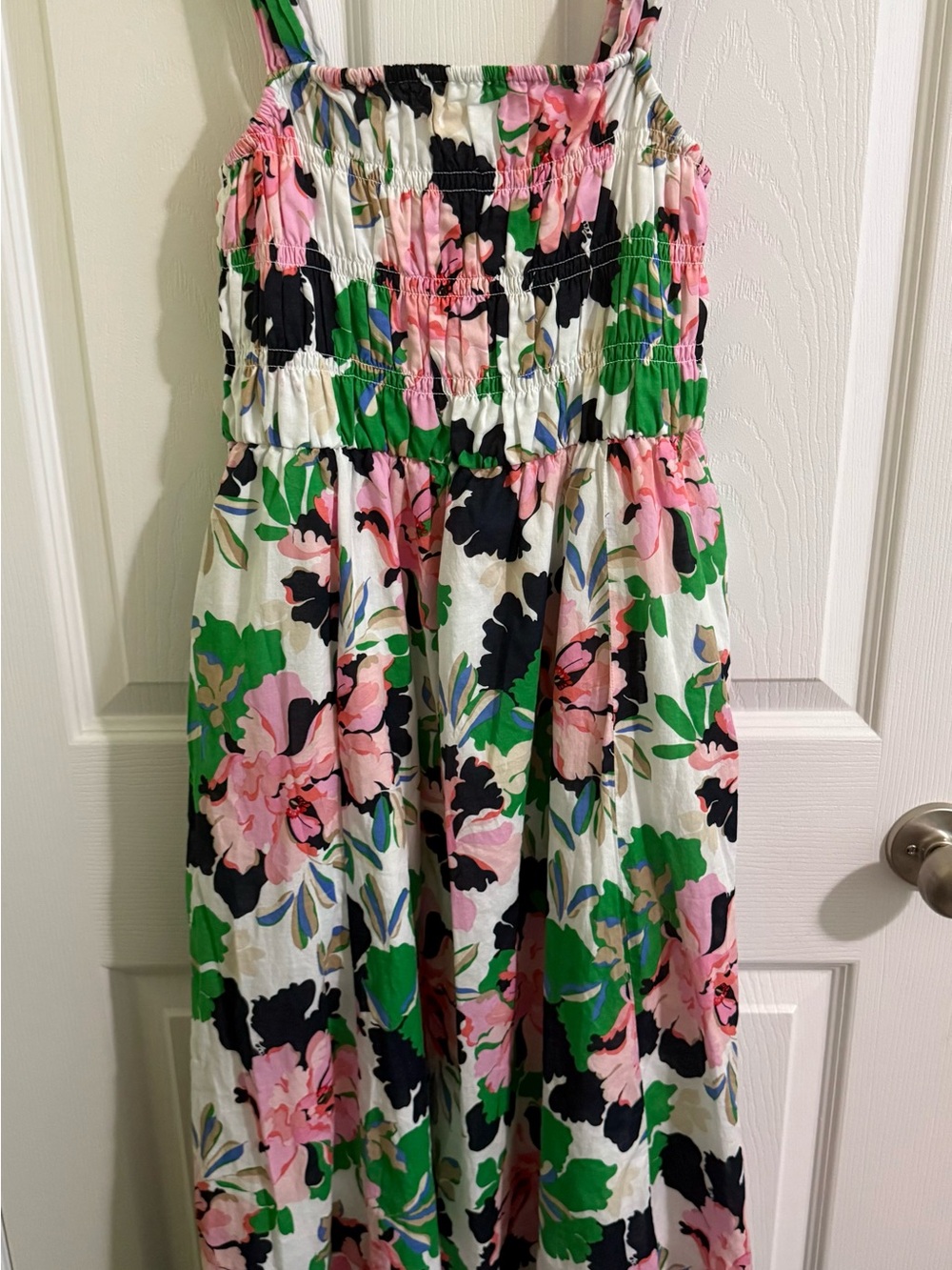 Women’s Tommy Hilfiger Isla Floral Smocked Midi Dress